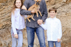 Family Portraits_Hearst State Beach_Small dog_2 kids_dad_photographer_Debbie Markham_Beach-6277
