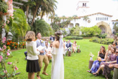 Spring Santa Barbara Courthouse Wedding