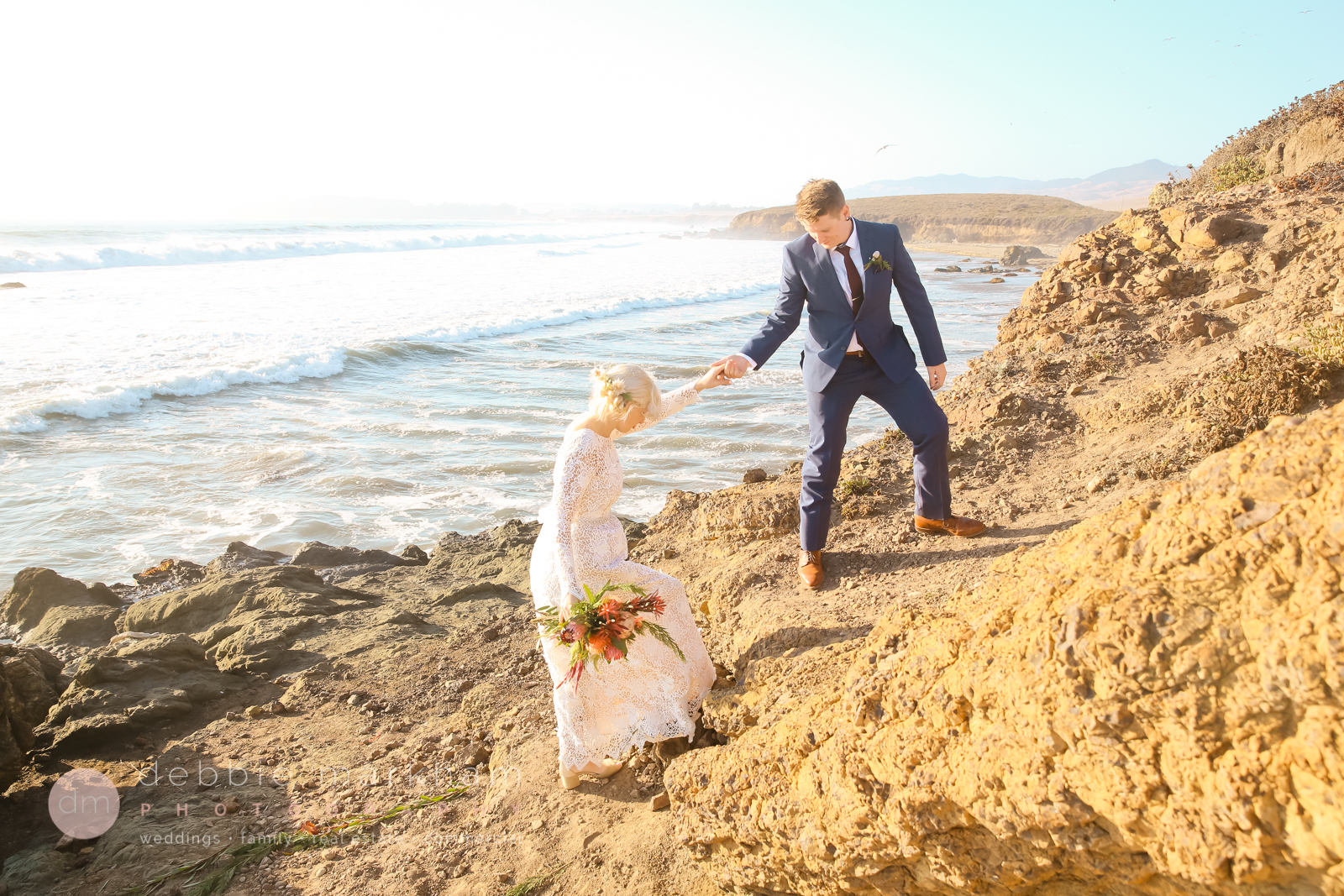 Beach Weddings Archives Debbie Markham Photography In Cambria