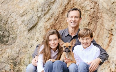 Family Portraits_Hearst State Beach_Small dog_2 kids_dad_photographer_Debbie Markham_Beach-6294