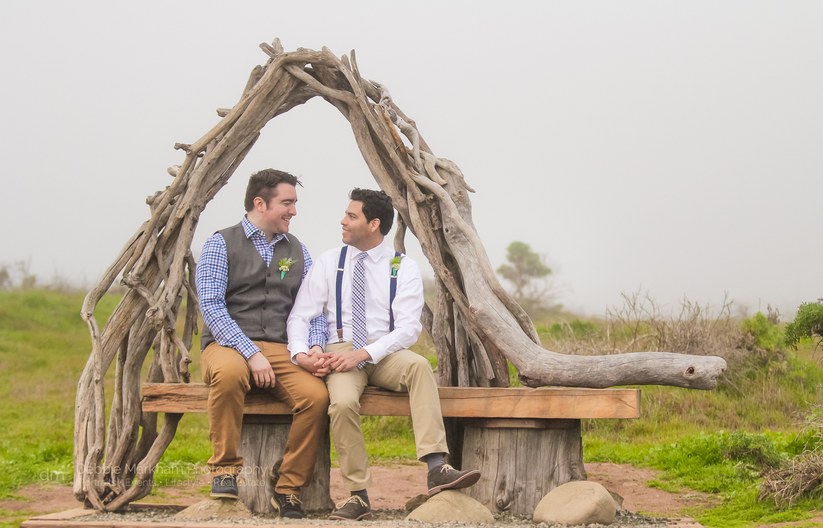 A+R_Gay Wedding_Portraits_Married_Cambria_Robin's_California_Coast__Photographer-44