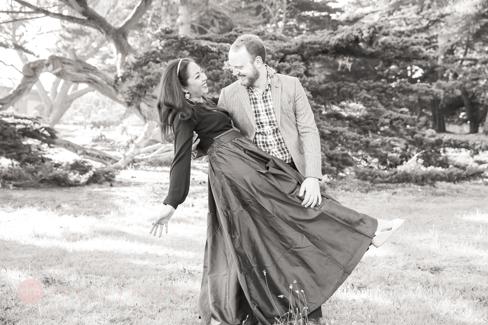 Engagement Photos_Cambria_CA_Beach_Ocean_Red Dress_Love_Couple_Photo_Debbie Markham_Photography-7268