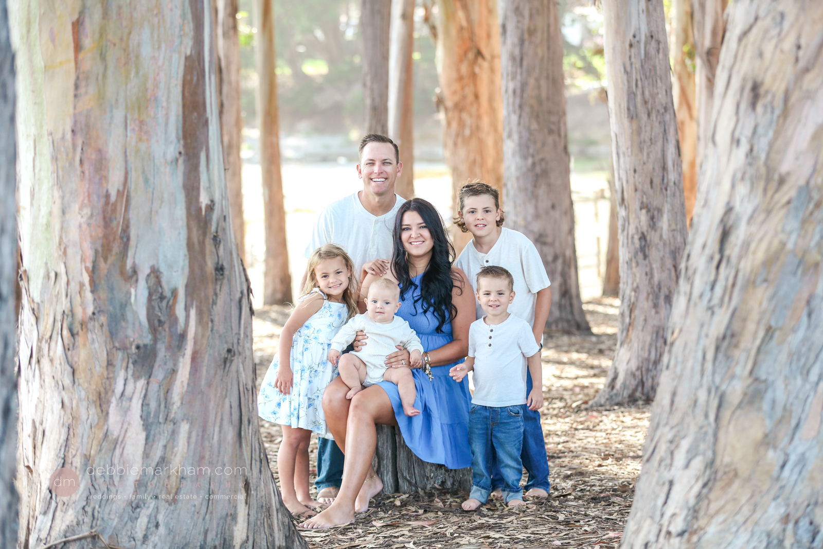 Cambria photographer, family photographer, family of 6 photo session, kids, beach, vacation, fun, family friendly, family photos, Debbie Markham