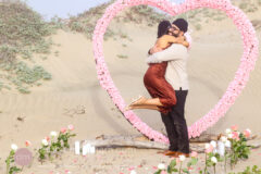 Surprise Proposal and Engagement Photos in Morro Bay