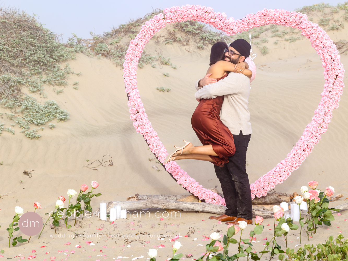 Surprise Proposal and Engagement Photos in Morro Bay